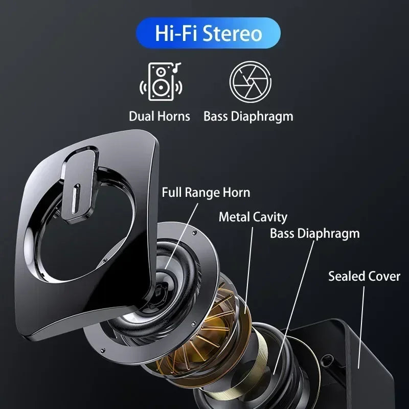 Speaker Stereo Sound With Microphone 3.5mm AUX Loudspeaker