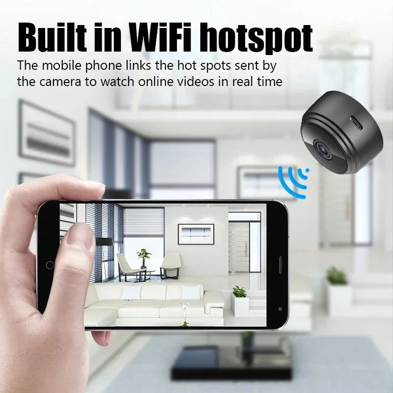 A9 WiFi Mini Home Monitoring Camera For Infants And Pets